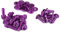 NTT Kit di Viti Decorative ERGAL BUXY VIOLA