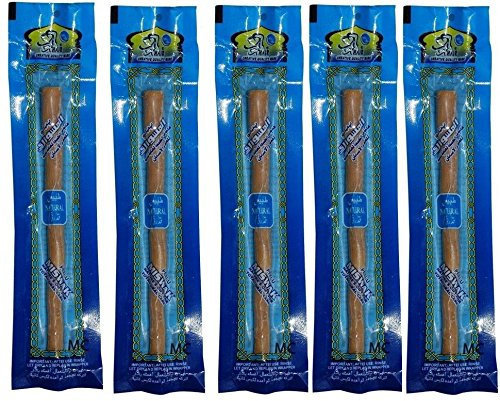 5pc XL Miswak Meswak Siwak Sewak Natürliche Zahnbürste 20cm Haramain