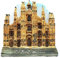 Kühlschrankmagnet Duomo di Milano Mailand Italien 3D Harz Handgemachtes Handwerk Tourist Travel City Souvenir Sammlung Brief Kühlschrank Aufkleber