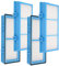 Eagles 4 Pack Replacement HEPA Filters, Compatible with Holmes & Bionaire Air Purifiers, Type A Filter, 10 x 4.6 x 1.2