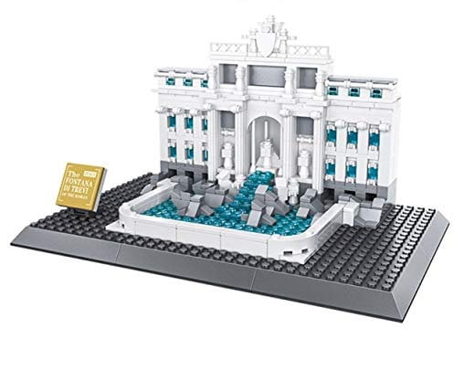 WANGE Fontana di Trevi - Trevi-Brunnen. Architektur Modell zum Bauen