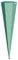 ROTH Schultüten-Rohling zum Basteln Mint - 85 cm 6-eckig - mit Rot(h)-Spitze ohne Verschluss