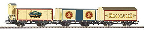 58374-3er Set Güterzug Zirkus Roncalli DB III