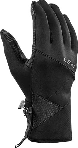 LEKI Traverse Handschuhe, schwarz, EU 8
