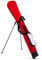 Hengqiyuan Golftasche Golfhalter Kleine Golftasche Unisex-Queue-Tasche Tragbare Mini-Lichtstativtasche Für Männer Und Frauen Sporttasche,Rot