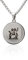 LaraZeidler Berlin Sternzeichen Kette individuelle Namen Datum Gravur auf der Rückseite für Damen und Herren Edelstahl mit Tierkreis Sternbild Zodiac Anhänger Zwillinge