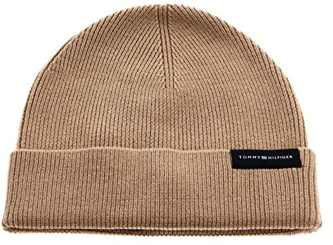 TOMMY HILFIGER Uptown Wool Beanie Camel
