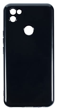 TPU Handyhülle Kompatibel mit Gigaset GS5, Stoßfeste Weiche Schutzhülle mit Präzisen Aussparungen und Kratzfestem, Schlankem Design (Schwarz)