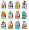 MWOOT 24 Stücke Lesezeichen Magnetisch, Tier Magnet Lesezeichen Magnetic Bookmarks Kit, Animal Kreativ Page Marker für Kinder Studenten Büro Schule Buchliebhaber Lesezubehör (12 Stile,5.5x3CM)