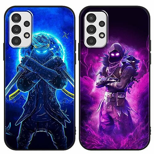 nurkorki [2 Pack Hülle für Samsung Galaxy A13 5G 6,5 Zoll, Silikon Weich TPU Case Handyhülle für Hülle Motiv Schutzhülle für Samsung A13, 02