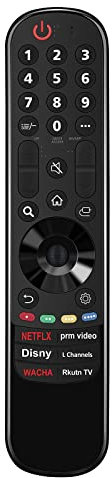 Beyution MR22GA MR22GN Remote Control fit for 2022 LG TVs OLED Z2, G2, C2, B2, A2 Series QNED99, 90, 85, 80 Series NANO80, 75 Series UQ90, UQ80, UQ75, UQ80 Series [NO Voice Magic Pointer Function]