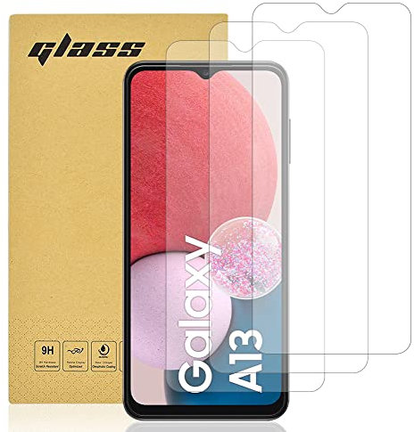 Totill 3 Stück für Samsung Galaxy A13 5G/4G Schutzfolie, Frei von Kratzern, 9H Härte, HD Displayschutzfolie, Ultra-klar, Ultrabeständig, Panzer Schutz Glas für A13 Splitterfest schutzglas