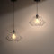 EMKE Pendellampe Lydia 2 Stück, Pendelleuchte Retro 1 flammige Hängelampe Modern, Design Deckenleuchter für Esstisch Esstischlampe Wohnzimmerlampe Hängeleuchte Metallschirm Verformbar für E27