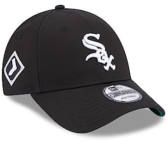 New Era Chicago White Sox MLB Kappe schwarz 9Forty Strapback Curved Teamlogo Cap Baseball - One-Size
