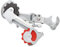 Xtahdge Rennrad Teil Silber Ton Metall 3-7 Gang Schaltwerk