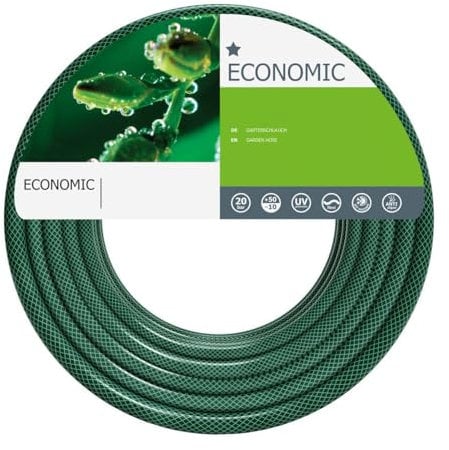 Gartenschlauch Wasserschlauch 3-lagig UV-beständig verschiedene Größen (Ø 3/4 x 20 m)