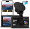 Dash Cam Front, WiFi/APP Control 1080P Car Camera Dash Cam with 32GB Card, Night Vision, Loop Recording, 3”IPS Screen, 170°Wide Angle, WDR, G-sensor, Parking Mode