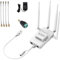 Vonets Ripetitore WiFi Ponte Wireless VAR600-H 600 Mbps, con adattatore di alimentazione + 4 antenne + set di adattatori CC