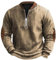 Winterpullover Herren,Vintage Sweatshirt Baumwolle Baumwollemischung Rundhalsausschnitt Sweatshirt Männer dünner Pulli Sweatshirt Komfortabel Sweatshirts Große Größen Dicke Langarmshirt