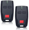 2 telecomandi da garage per BFT MITTO B2, 433,92 MHz, telecomando elettrico per cancello elettrico, 2 canali, adatto per Rolling BFT Mitto 2, Kleio, Ghibli, TRC 2, Kleio, Ghibli, TR BFT Fob