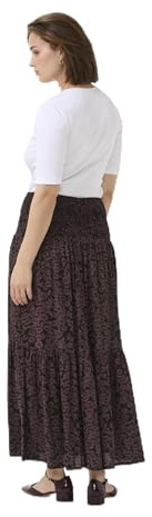 KAFFE Damen Rock KAbeathe Elastische Taille