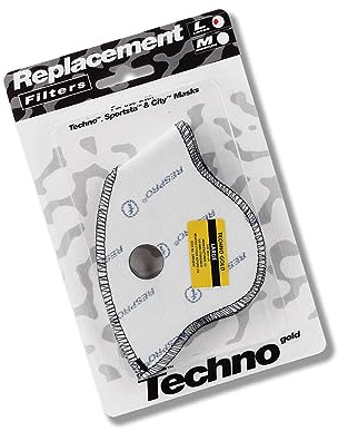 Respro Maskenfilter Techno schwarz schwarz L