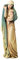 Roman 45,7 cm Madonna mit Kind Figur