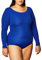 Capezio Damen trikot Gymnastikanzug, Königsblau, L EU