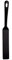Zodiac 3011ZD5 Black Nylon Crepe Spatula