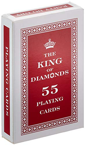 Karty do gry 55 listków King of Diamonds