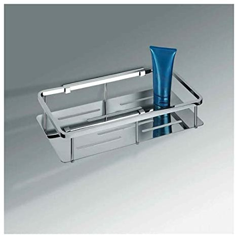 Colombo Design B96400CR Griglia Angolare Doccia Rettangolare, Cromo