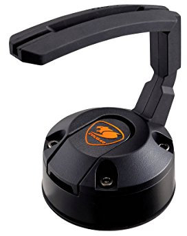 Cougar gaming CGR-XXNB-MB1 Cougar Bunker Gaming Mouse Bungee, Black with an Orange Cougar Symbol