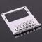 LYWS Tele Bridge Tele Humbucker-Gitarrenbrücke für Telecaster-Gitarre, Chrom