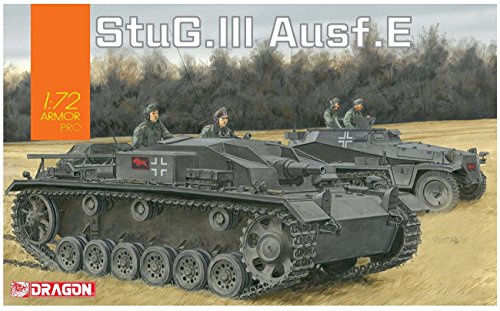 Dragon Models DR7562 Modellbausatz Kriegsfahrzeug aus Kunststoff zum Montieren, Stug. Iii AUSF. E, Maßstab 1:72