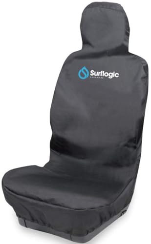 SURF LOGIC Wasserdichter Autositzbezug, Schwarz, Größe L