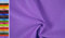 Stoffbook 1MM Dicke UNIVERSELLE FILZSTOFFE -90CM Stoff Stoffe, D553 (Flieder)