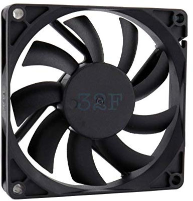 32F Ventilador 80 mm 80 x 80 x 15 2500 RPM 24 V 0,16 A DC Air Fan 8 cm 80 mm 3 Hilos 3 Pines con Sensor taquimétrico Refrigeración 80 x 80 x 15