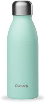 QWETCH Bouteille en acier inoxydable Taille unique 500 ml (VERT)