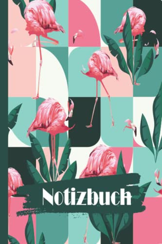 Flamingo Notizbuch: Flamingo Notizbuch, breites liniertes, liniertes Papier-Notizbuch für Schule, Studenten, Geschenk für Kinder, Jungen, Mädchen, Teenager, Flamingo-Notizbücher, Flamingo-Liebhaber