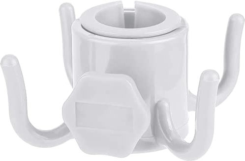 4 Denti Ombrello Da Spiaggia Gancio Gancio Gancio Asciugamano Borsa Per Occhiali Da Sole Bianco Design Carino