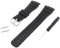 Gummi-Armband kompatibel mit Casio G-shock Serie 5600 DW DW5600 5610 + Ersatzwerkzeug und Federstange 16 mm 25 mm Ersatzband Schwarz