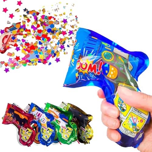 Party-Popper, 20 Stück Konfettikanonen, Feuerwerk-Spielzeug, Party-Popper, Weihnachts-Konfetti-Shooter für Haupt-Hochzeit, Neujahr, Jahrestag, Valentinstag, Karneval, Geburtstag, Partyzubehör