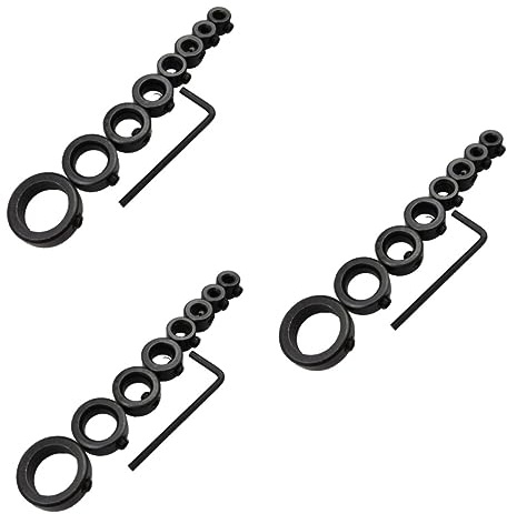 UKCOCO Sets Drill Stop Assortment Mm Drill Level Guide Ring for Limit Ring Bit Depth Stop Pcs