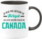 quotedazur - Mug Je N'ai Pas Besoin De Thérapie J'ai Juste Besoin D'Aller Au Canada - Noir/Céramique