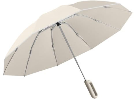LUOLIE Parapluie de voyage compact, coupe-vent, pliable automatiquement, pour petits parasols de plage pluvieux, Couleur 1#, Dimensions see picture