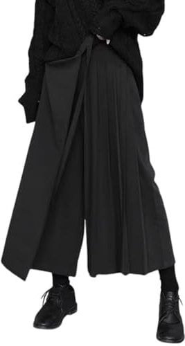 Goth Emo Alt Gonna a Pantalone Donna Estive Asimmetrica alla Moda y2k Skorts Neri Skirt Shorts