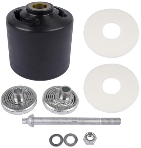 Getanye Quick Align Pivot Bolt Bushing Kit with Alignment Collars Replacement for Hendrickson Part# S-24691S, S-28654