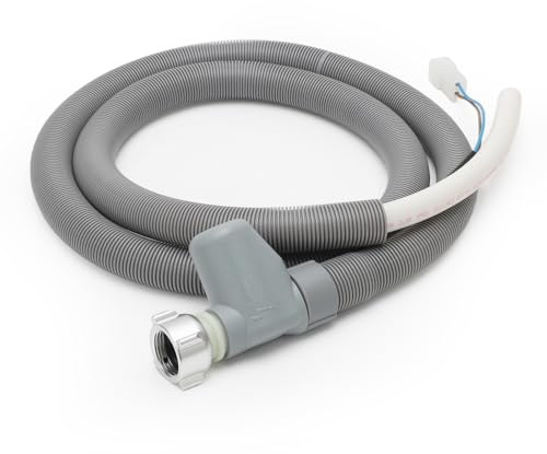 Tubo di ingresso Aquastop 1,8 m Universale per Lavastoviglie Lavatrice Compatibile con Miele Bosch Siemens AEG Electrolux Zanussi Beko LG Samsung 10499862 7638500 7638501