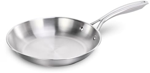 Castey - Sartén Inox Essentials, Modelo E-S18, ColorPlata, Tamaño 18 cm, Acero inoxidable, Acabado Elegante, Resistente al desgaste, Apta para Todas las Cocinas