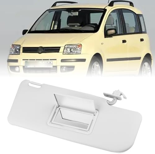 735362729 - Parasol para interior de coche, izquierda/derecha, para Fiat Panda Dal 2003, color gris
